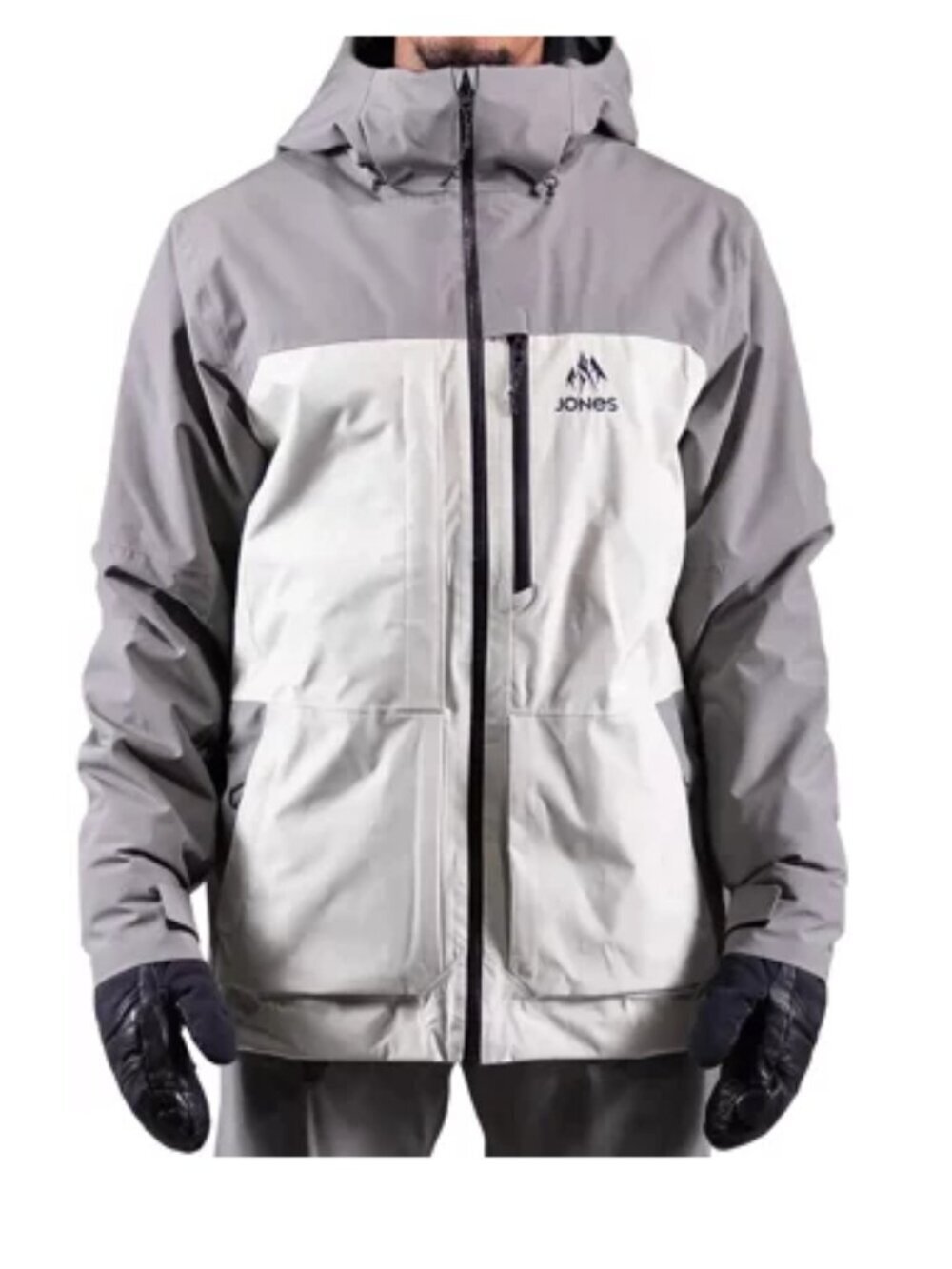 Jones Men's Medium MTN Surf Jacket Smoke Gray Ski Snowboard NWT